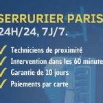 Horaire Serrurerie - Serrurier SERVICES FB Ouverture Paris Porte -