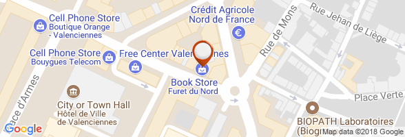 horaires Librairie Valenciennes