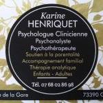 Psychologue Clinicienne Karine Henriquet Psychologue Clinicienne Chamousset