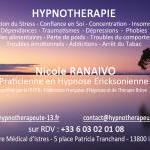 Horaire Hypnothérapie - RANAIVO Hypnothérapeute Nicole