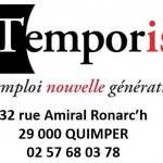 Agence d'interim TEMPORIS QUIMPER
